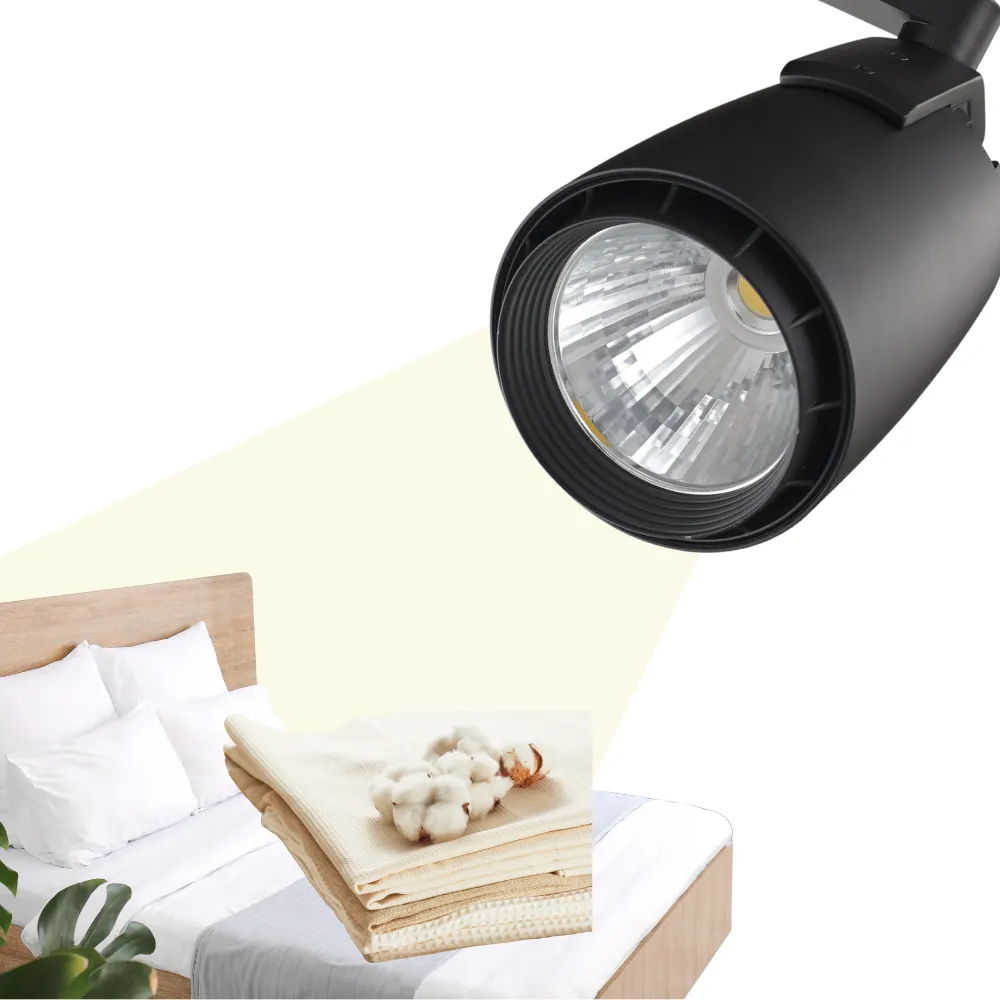 Reflektor Szynowy LED LedMaxx 302B 24W | Barwa 4000K – do Pościeli