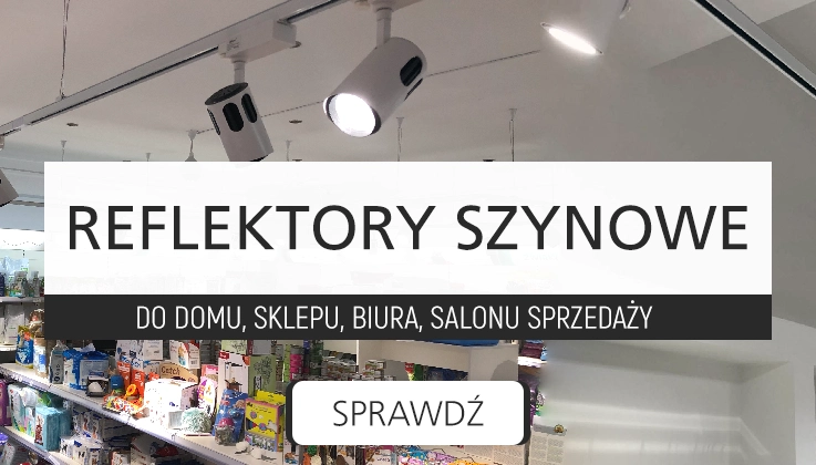 Reflektory Szynowe