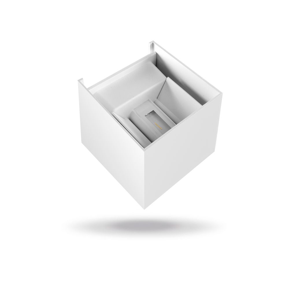 Lampa Ogrodowa Elewacyjna Zewnętrzna Videx LED 6W 580lm 2700k Ciepła Biała