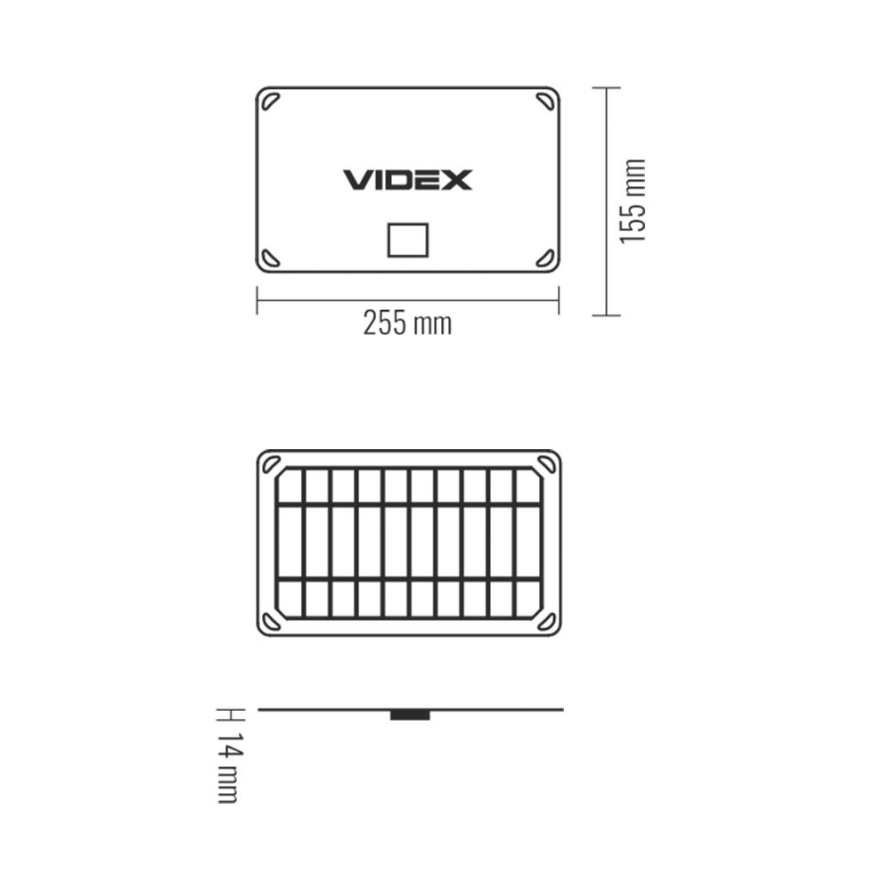 Przenośna ładowarka solarna VIDEX 5W