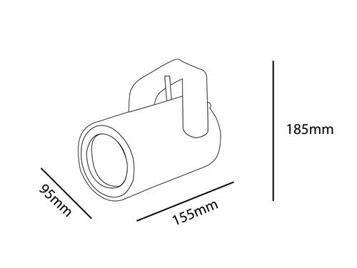 Reflektor szynowy 318 30W EPISTAR COB EPI-30W-318HQ