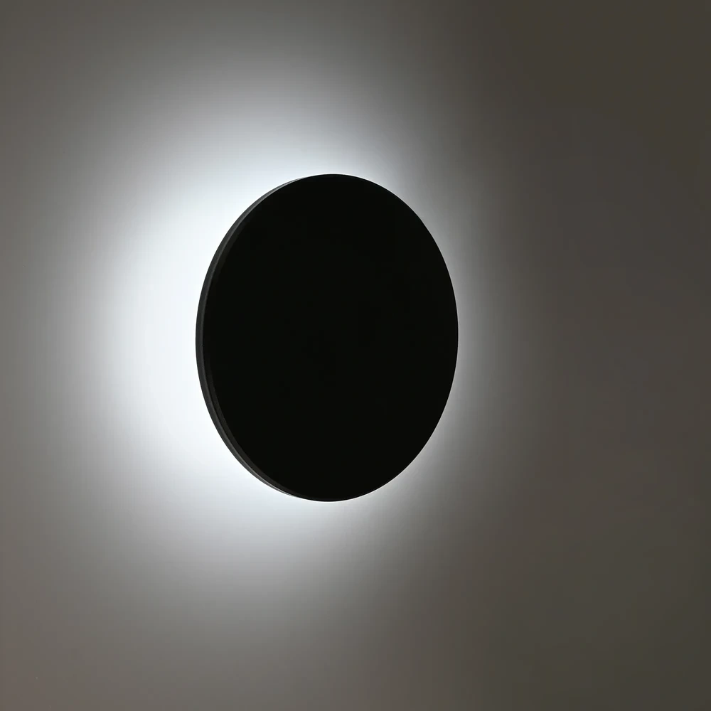 Lampa ścienna LED VIDEX 12W 1200Lm IP65 3000K-4000K-6500K czarna