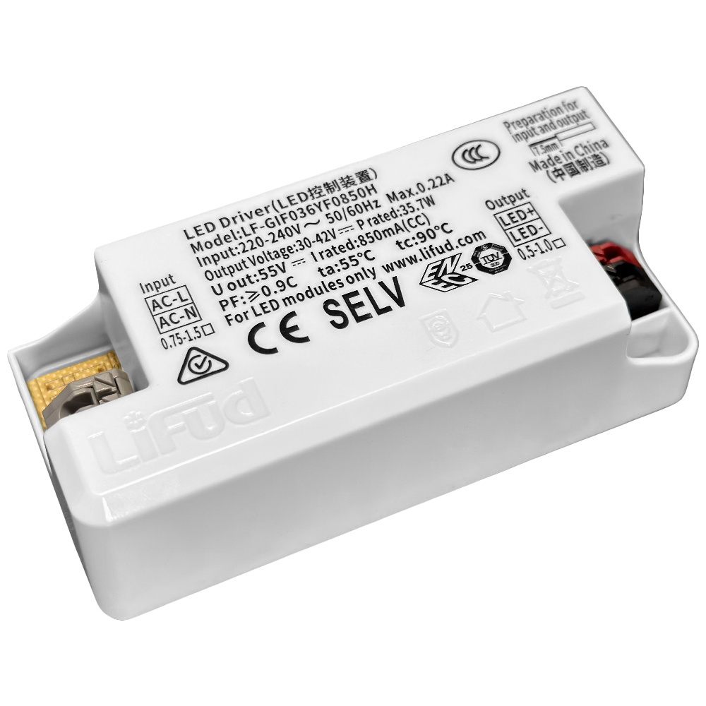 Zasilacz Lifud 35.7W LED DRIVER 30-42V 850mA