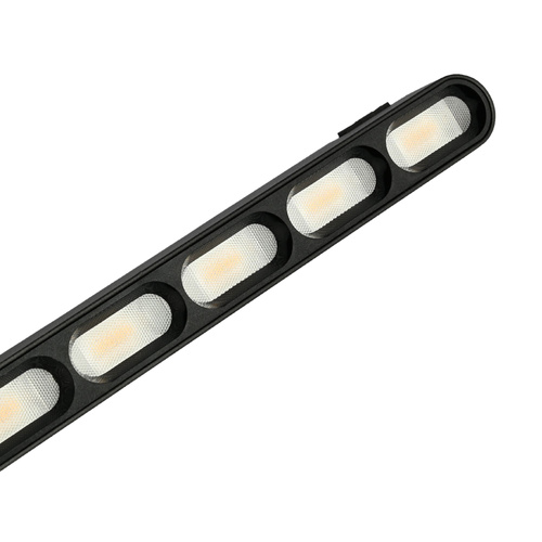 Oświetlenie LED do wąskiego systemu oświetlenia szynowego VIDEX VL-TRMS-LD19B, czarne