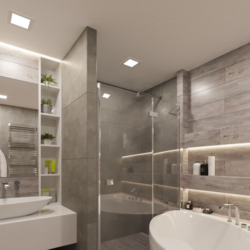 LED Downlight sufitowy 18W 4000K biały