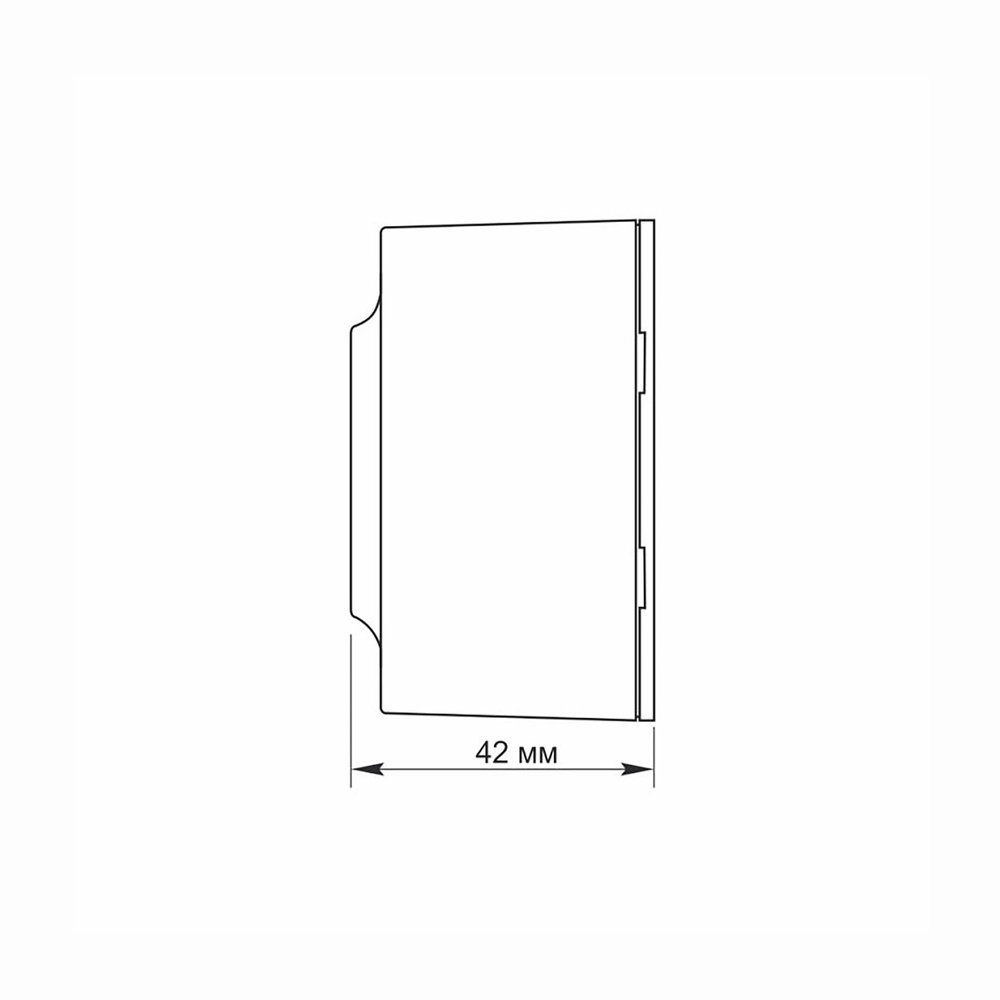 Podwójne gniazdo natynkowe Schuko IP20 białe VIDEX BINERA