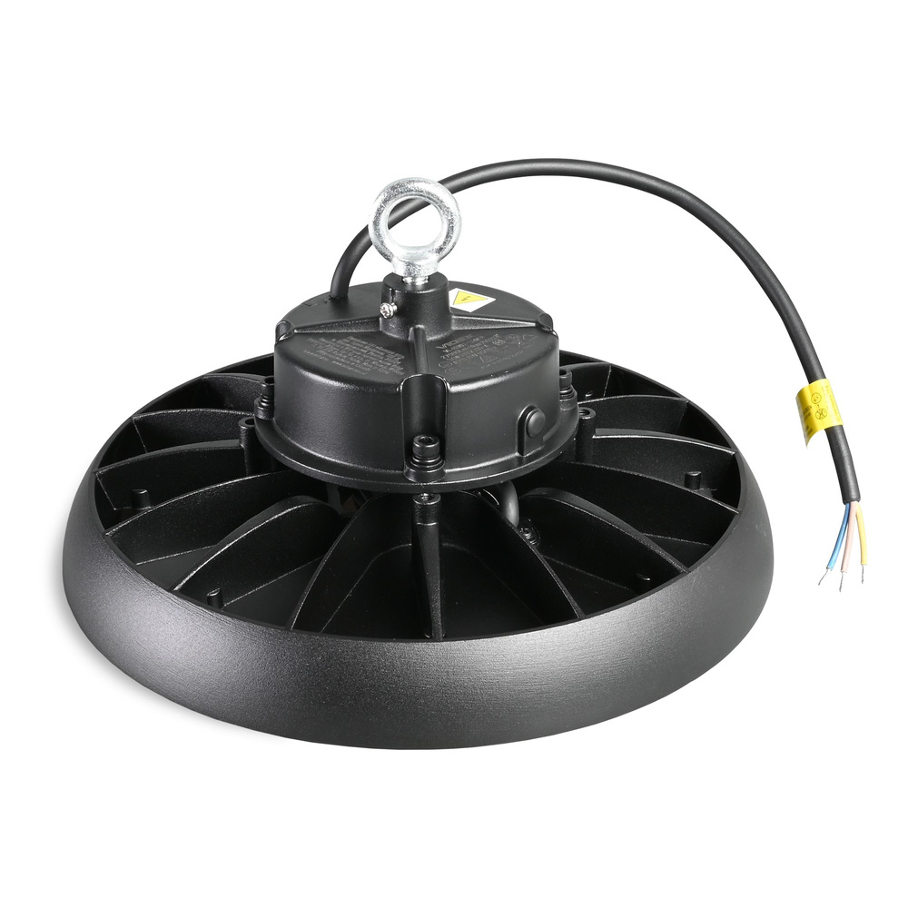 Lampa przemysłowa LED High Bay 150W 5000K IP65 czarna