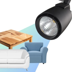 Reflektor LED Szynowy do Mebli 24W 2700K