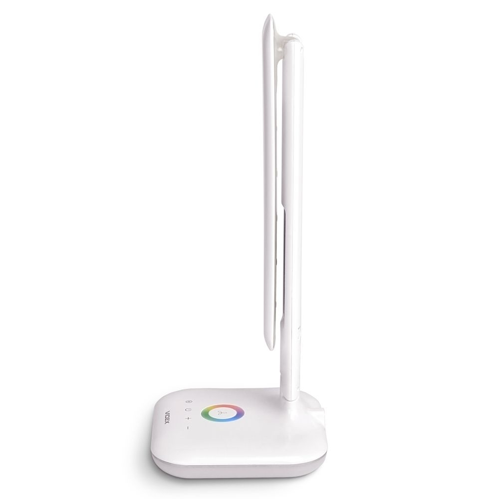 Lampka Biurkowa Videx LED 7.5W 490lm 5500K Zimna Biała Ściemnialna