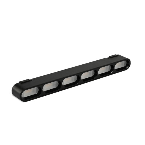 Oświetlenie LED do wąskiego systemu oświetlenia szynowego VIDEX VL-TRMS-LD16B, czarne