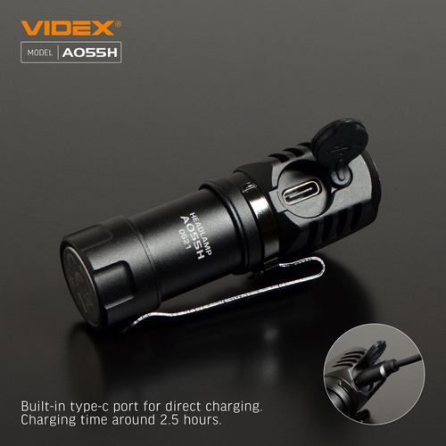 Latarka LED przenośna VIDEX 600Lm 5700K IP68