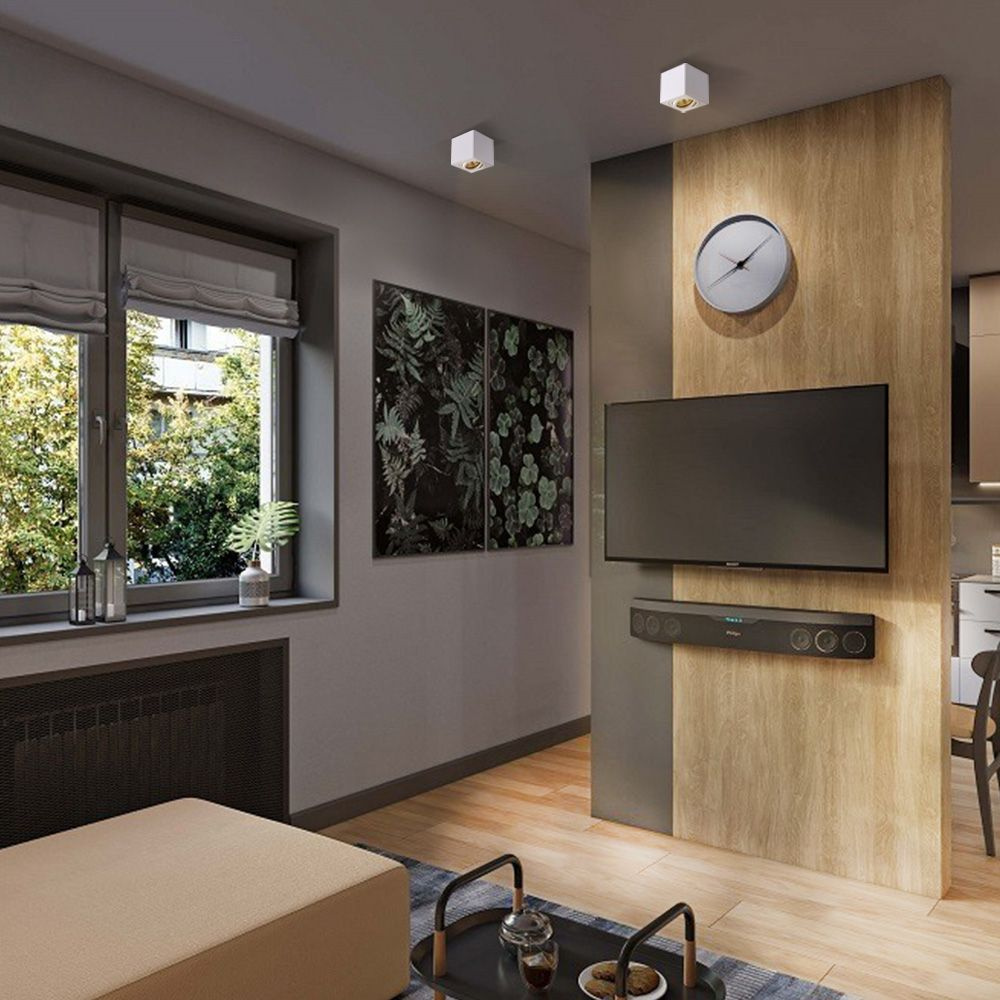 Reflektor sufitowy VIDEX GU10 biały