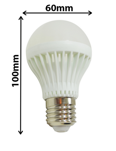 Żarówka LED E27 G45 Kulka 7W = 60W 700lm 2700–3200K Ciepła Biel 180° LEDmaxx