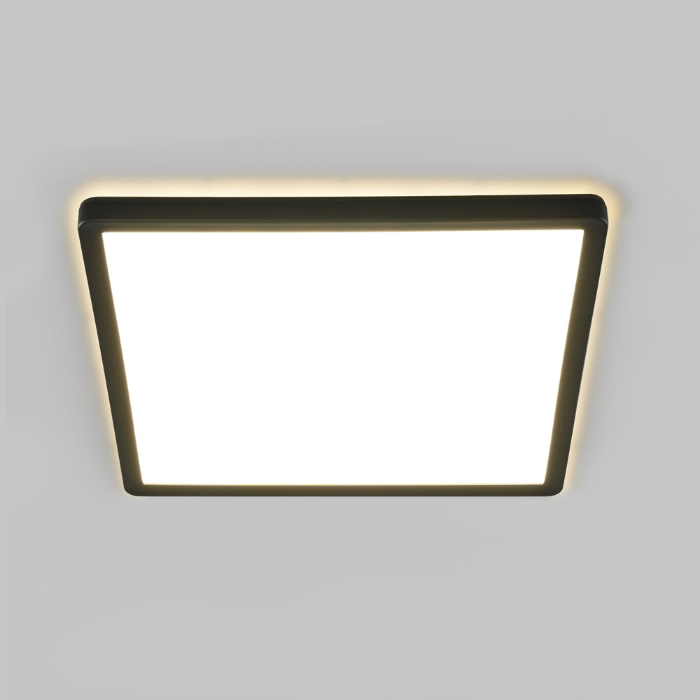 Lampa sufitowa LED 24W czarna 4000K