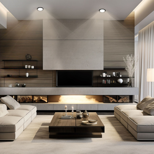 Oprawa wpuszczana VIDEX do lampy GX53 czarna