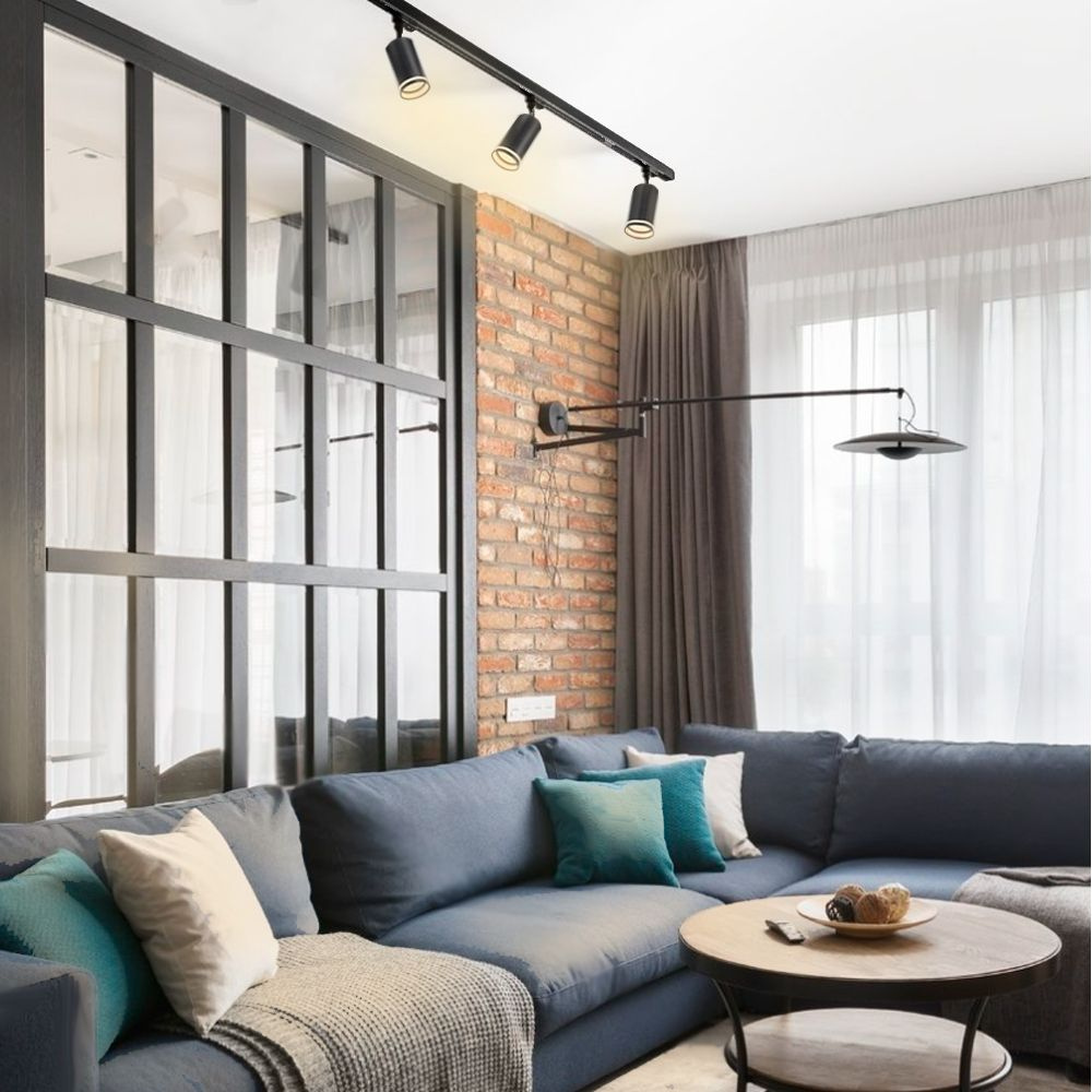 Reflektor szynowy VIDEX GU10 czarny