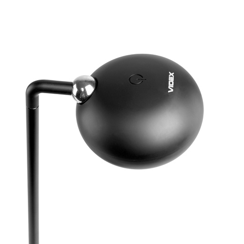 Lampka biurkowa LED VIDEX z akumulatorem, czarna
