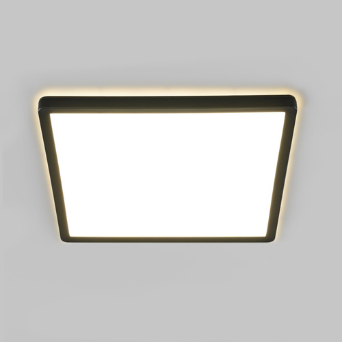 Lampa sufitowa LED 24W czarna 4000K