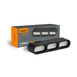 Lampa Videx LED 5.5W 420lm 4000K Neutralny CRI90 90° Czarna