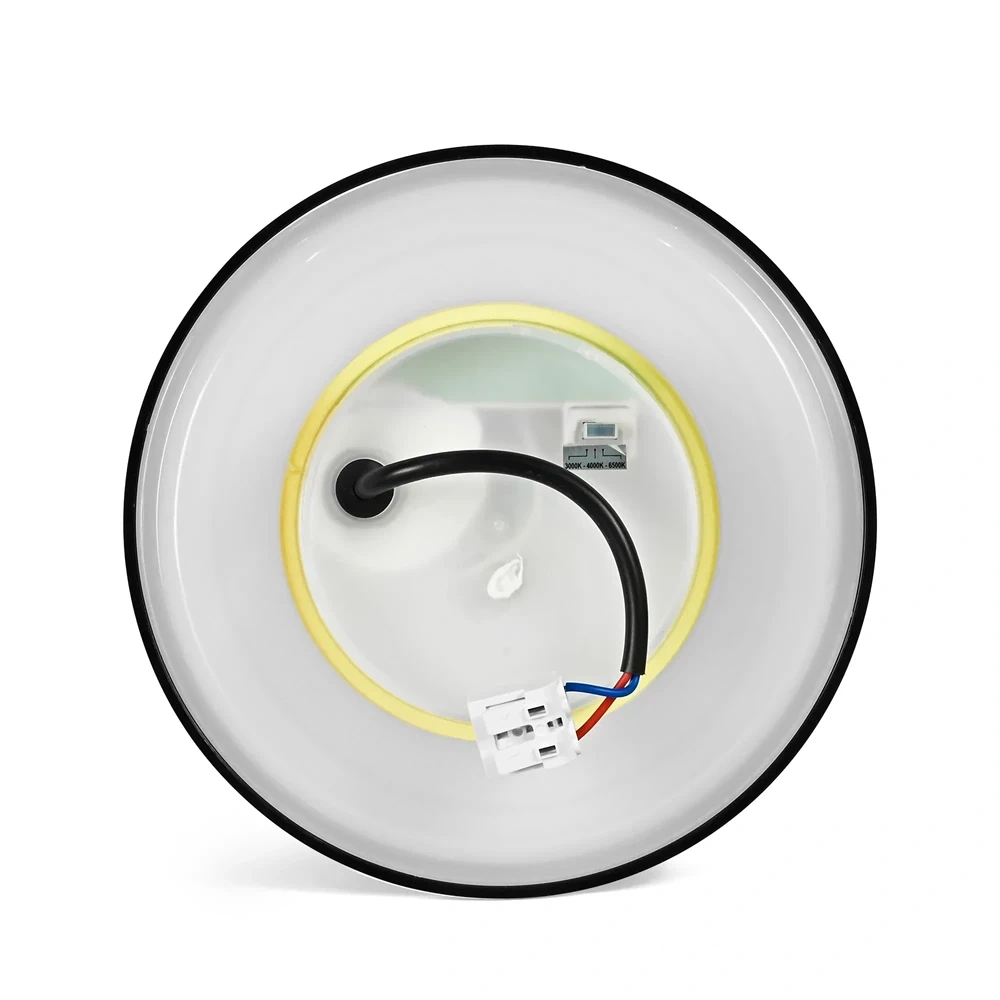 Lampa ścienna LED VIDEX 12W 1200Lm IP65 3000K-4000K-6500K czarna