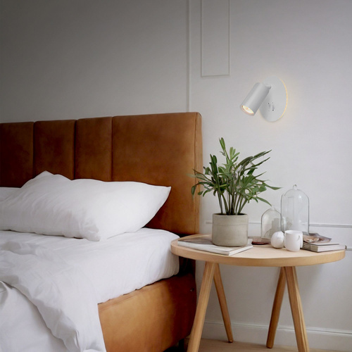 Kinkiet LED VIDEX z dekoracyjnym podświetleniem