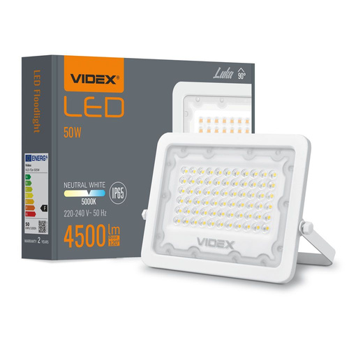 Naświetlacz LED VIDEX 50W 5000K IP65