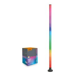 Lampa podłogowa LED RGB 10W z pilotem • USB zasilanie • efekt tęczy