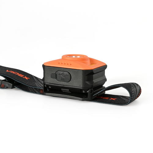 Czołówka LED VIDEX 400Lm 5000K IP65 USB-C
