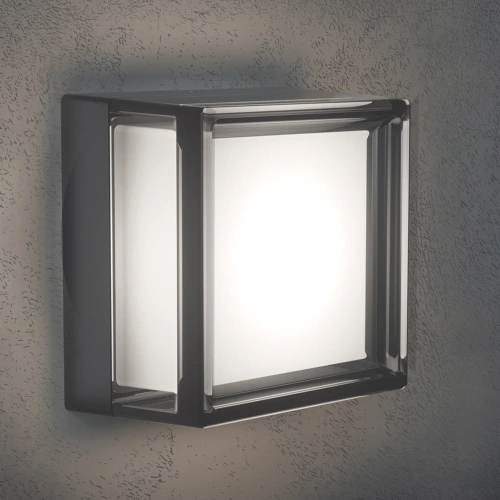 Lampa LED natynkowa ścienno-sufitowa VIDEX 9W z regulacją barwy czarna