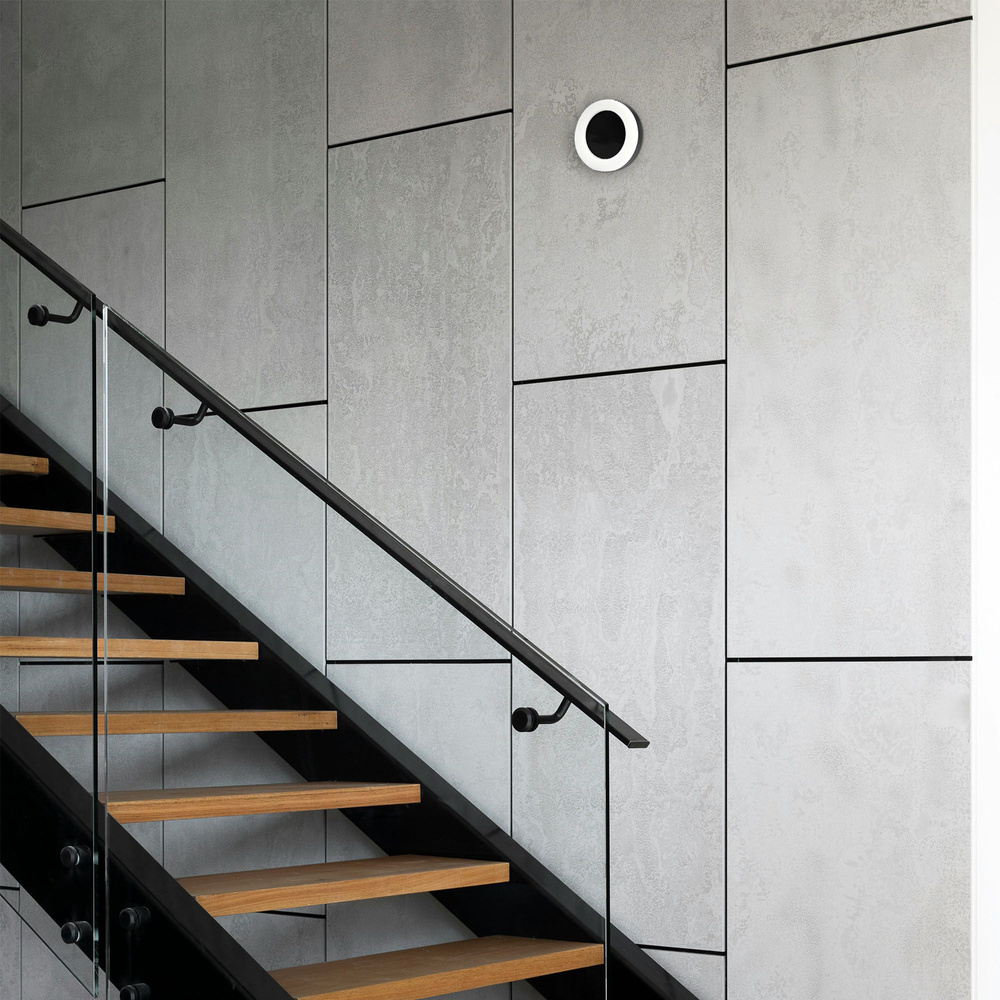 Lampa LED natynkowa Lena 15W czarna 5000K IP65