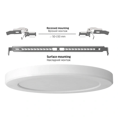 Lampa sufitowa LED VIDEX 18W z regulacją barwy światła