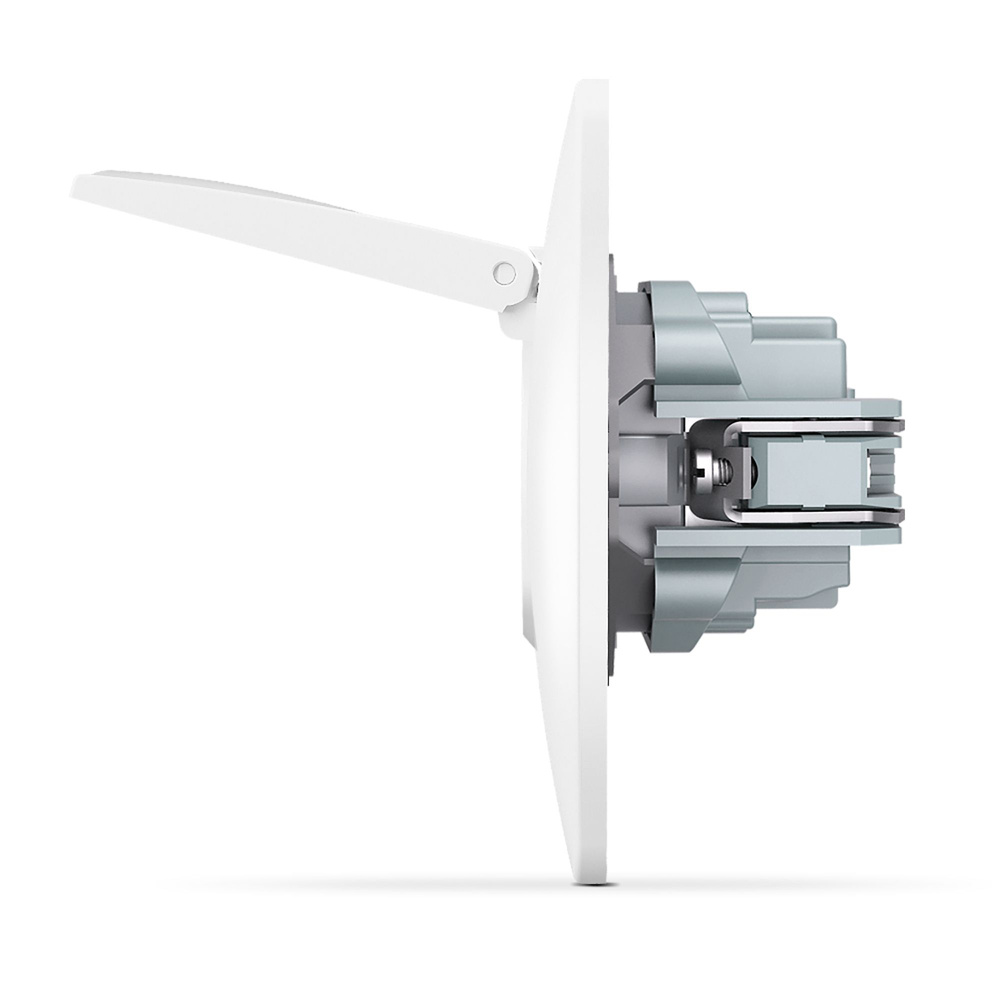 Gniazdko Pojedynczne Kontakt Videx Binera 16A Natynkowy Biały