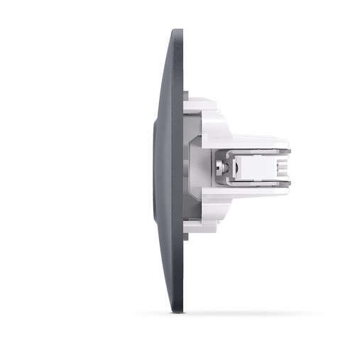 Gniazdo Pojedyncze Antenowe Videx Binera Telewizyjne Natynkowe Czarne