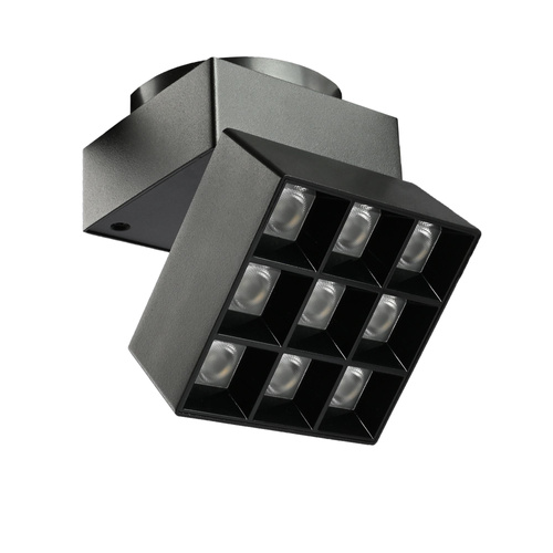 LED do magnetycznego systemu szynowego VIDEX czarny