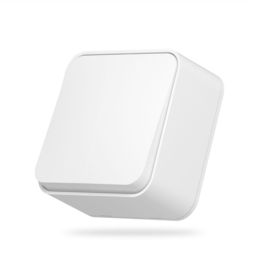 Włącznik natynkowy 1-klawiszowy 1-biegunowy biały VIDEX BINERA