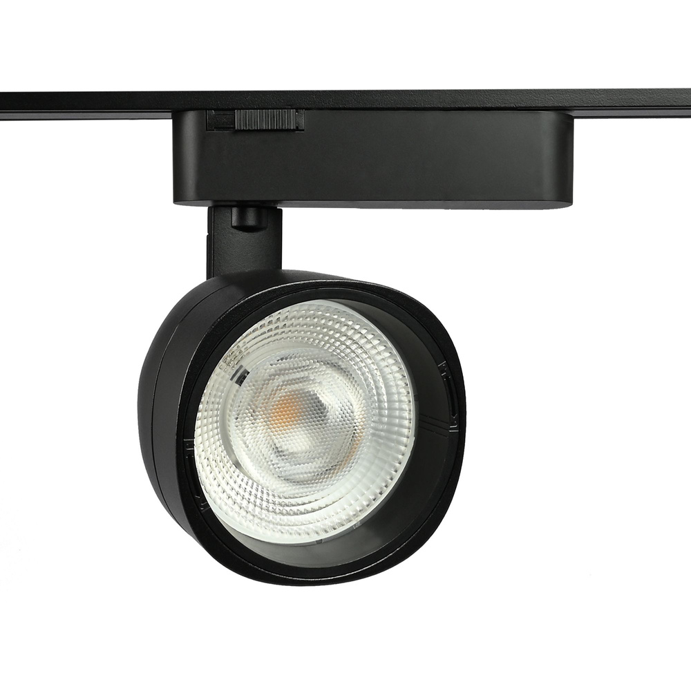 Oświetlenie LED do wąskiego systemu oświetlenia szynowego VIDEX VL-TRMS-LA78B, czarne