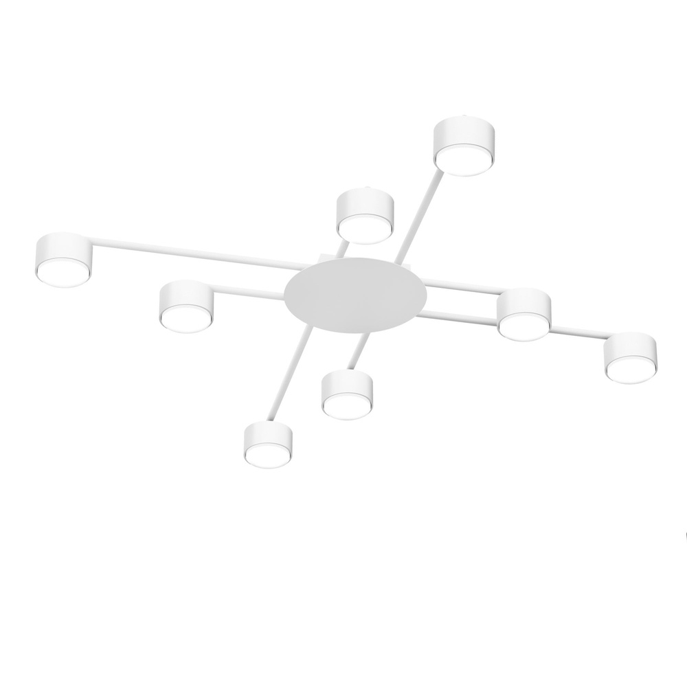 Sufitowy reflektor VIDEX na 8x GX53 biały