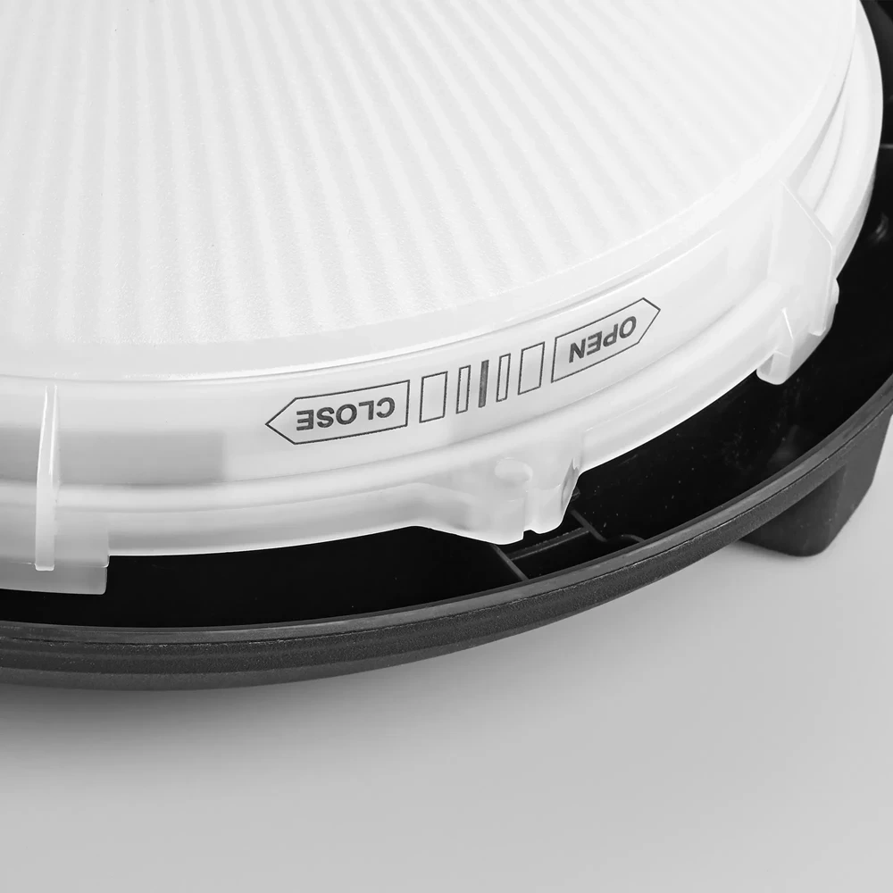 Plafon sufitowy z czujnikiem mikrofalowym 30W IP65 czarny