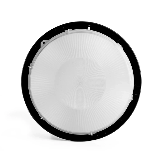 Plafon sufitowy z czujnikiem mikrofalowym 30W IP65 czarny