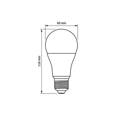 Żarówka LED E27 A60 12W 4000K
