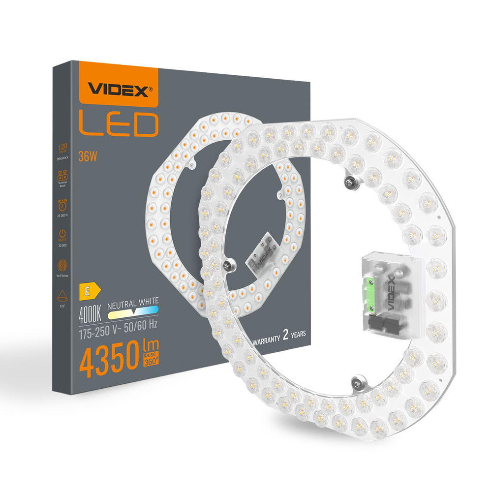 Moduł LED VIDEX 36W 4000K do montażu wewnętrznego