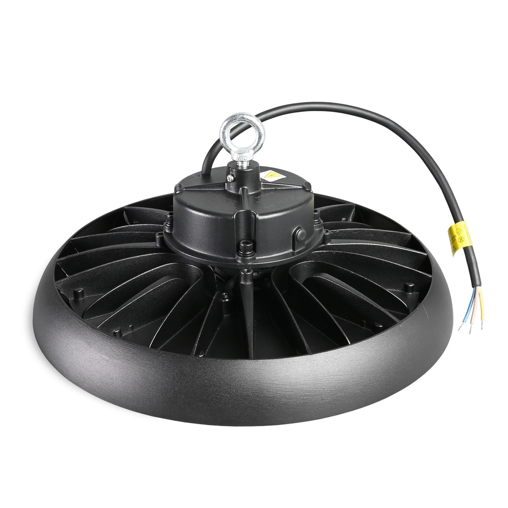 Lampa przemysłowa Videx LED High Bay 200W 5000K 36000lm czarna do magazynu