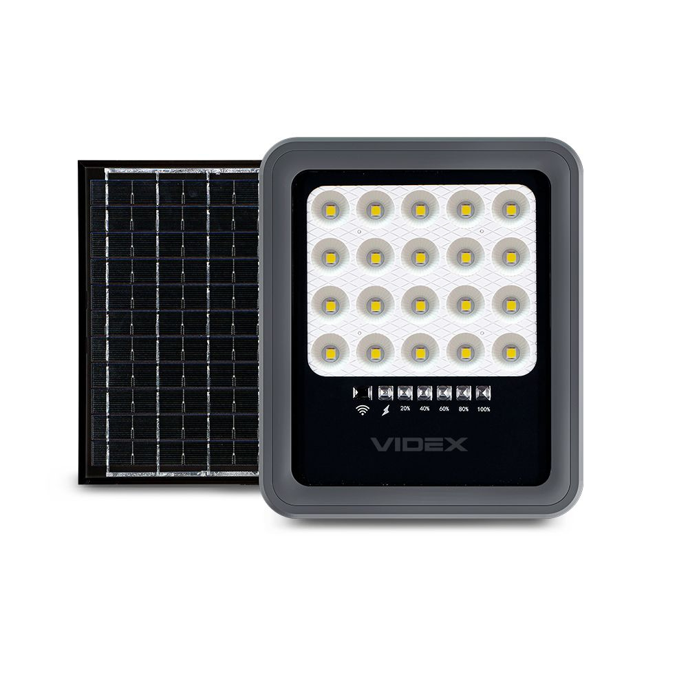 LED Solarny Naświetlacz VIDEX 500 lm 5000K IP65