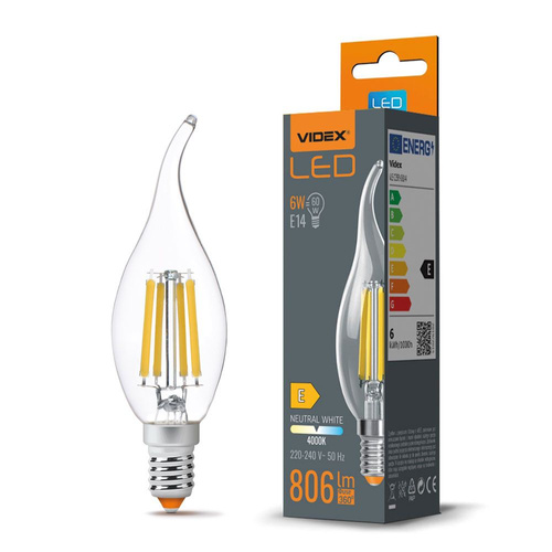 Żarówka LED filament E14 6W 4000K