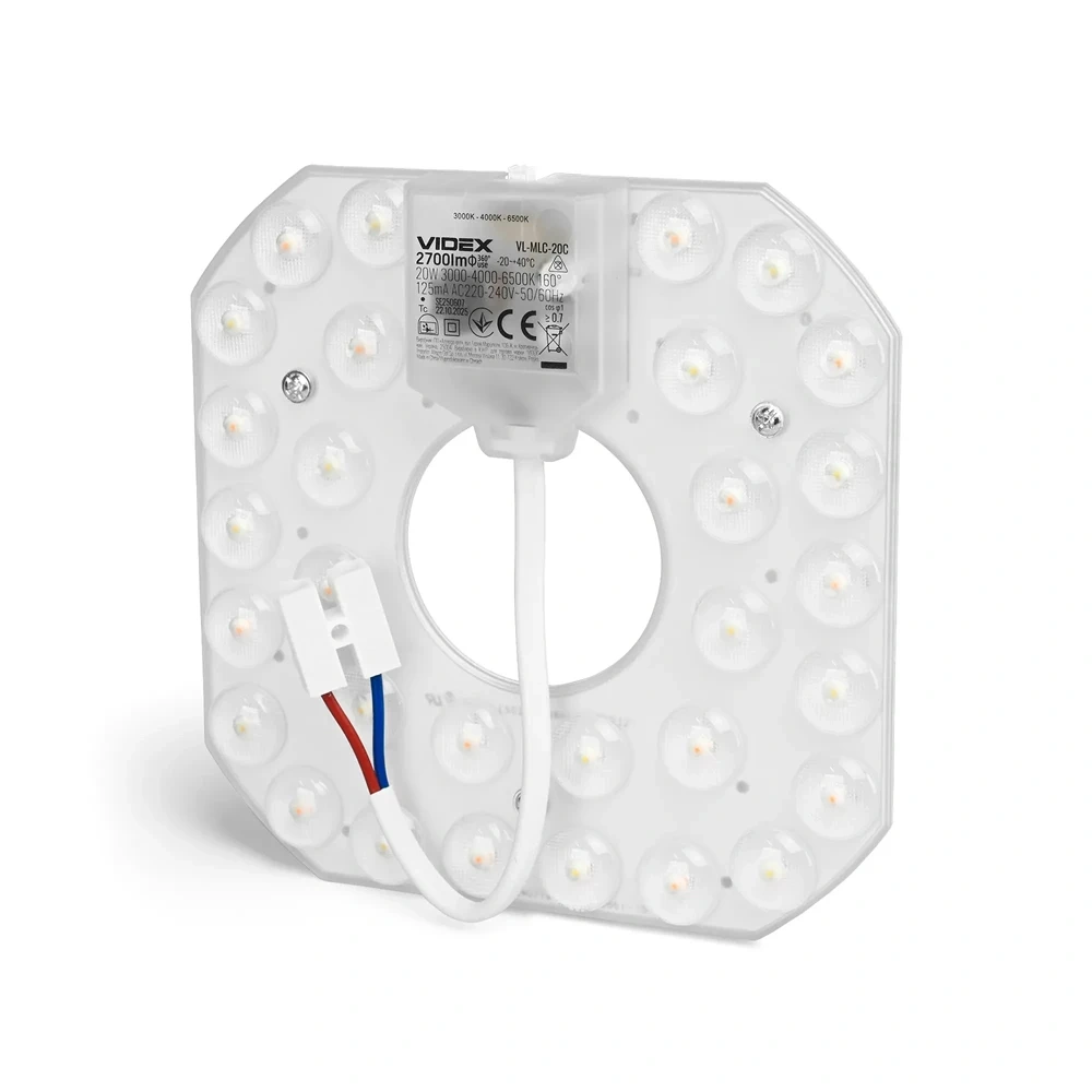 Moduł LED VIDEX 20W z regulacją barwy światła