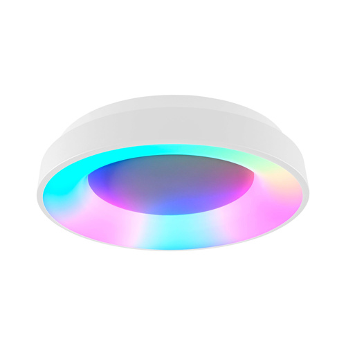 LED Lampa wisząca z pilotem RGB 72W biała