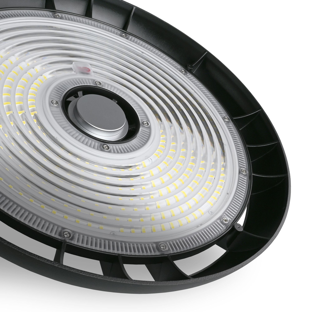 Lampa przemysłowa LED High Bay 200W 5000K IP65 czarna