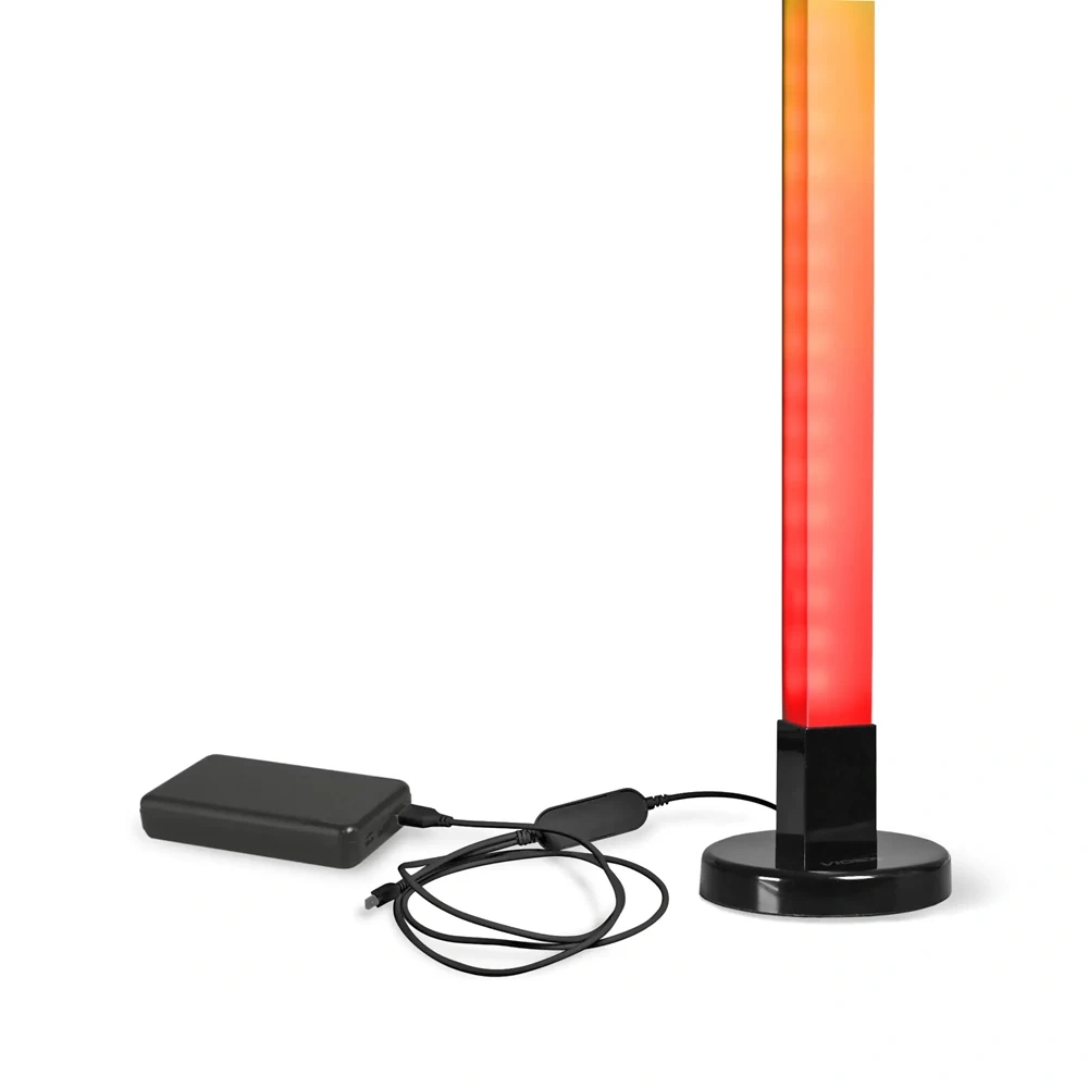 Podłogowa lampa LED RGB z pilotem VIDEX