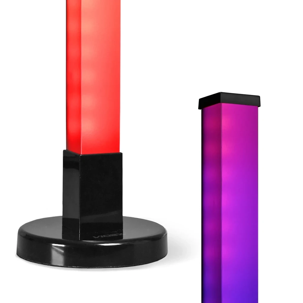 Podłogowa lampa LED RGB z pilotem VIDEX