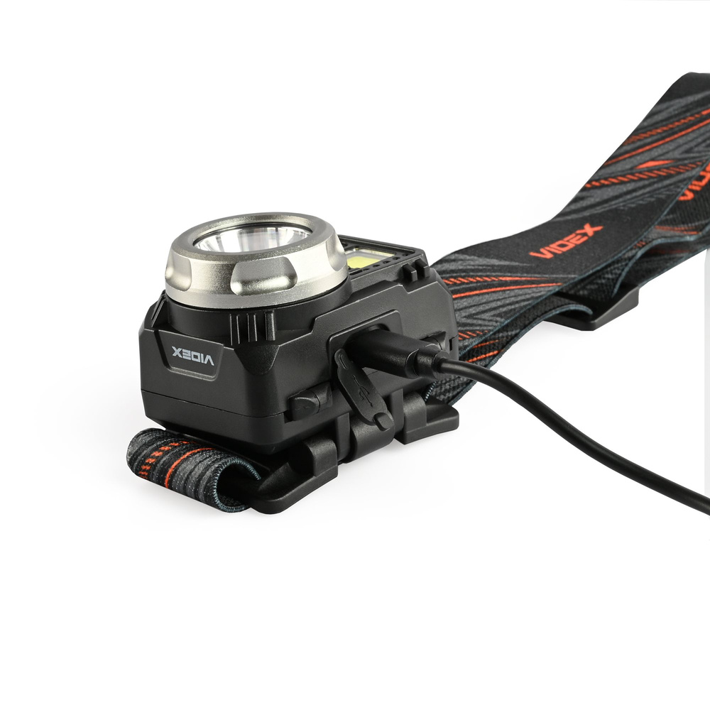 Latarka czołowa LED VIDEX 550Lm 5000K USB-C